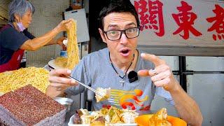 ASIAN STREET FOOD CART Mega Meal || "Oden" Boiled Breakfast in TaiChung!!