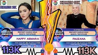 HEPPY ASMARA Vs FAUZANA Via VOTING RUSUH