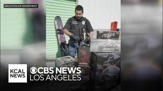 San Bernardino County couple connected to at least 20 storage burglaries in Southern California