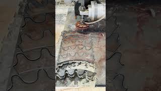 Water Jet cutting PVC sheet 30mm