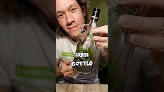 Kraken Rum Bottle Terrarium