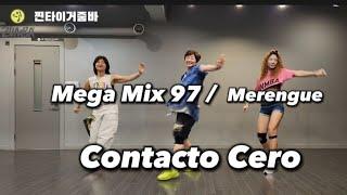 줌바 | Mega Mix 97 | Merengue | Contacto Cero | choreo by jjintiger   #zumba #메렝게 #mm97