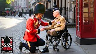 When Royal Guards BREAK Character & Show Heartbreaking Moments to Veteran