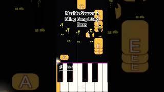 Mashle Season 2 - Bling Bang Bang Born #piano #mashle