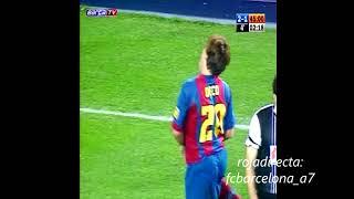 When Xavi, Ronaldinho, Belletti and Deco decided to have fun - Barcelona vs. Levante (21/12/2004)