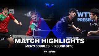 Bence Majoros/Csaba Andras vs Yuta Tanaka/Yuto Kizukuri | MD | WTT Star Contender Doha 2022 (R16)