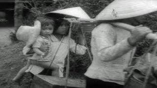 HD Historic Archival Stock Footage - Vietnam War DMZ REFUGEES 1967