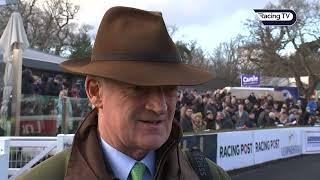 Willie Mullins - Reflections on State Man, Lossiemouth, Kopek Des Bordes & more