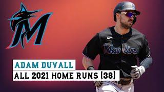 Adam Duvall (#14) All 38 Home Runs of the 2021 MLB Season