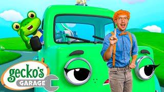 Gecko To The Rescue｜Gecko feat  Blippi｜Gecko's Garage｜Song For Kids｜Learning Videos For Toddlers