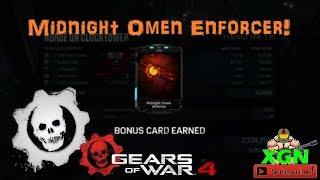 Gears of War 4 How to unlock Midnight Omen Enforcer SMG, Year of the Dog Horde event!