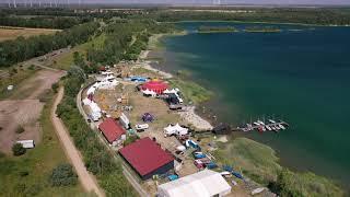 Jaas Festival 2019 Haselbachersee von Oben,vor Der Eröffnung in 4k