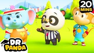   Referee Panda + More | Cartoons  for Kids! | NEW COMPILATION | Dr. Panda