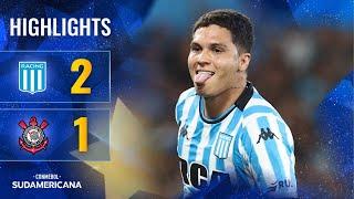 RACING vs. CORINTHIANS | HIGHLIGHTS | CONMEBOL SUDAMERICANA 2024