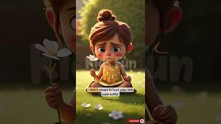 Zoya and the Broken Flower  | A Short Moral Story for Kids | Be Kind to Nature