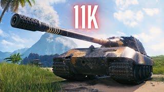 World of Tanks Jagdpanzer E 100 - 11K Damage 6 Kills & 5x Jagdpanzer E 100 +10K