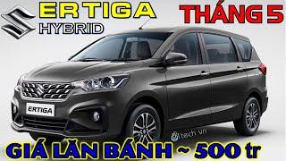 Giá lăn bánh xe Suzuki Ertiga Hybrid màu xám có những thay đổi đáng chú ý i-tech vn