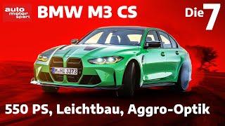 BMW M3 CS (550 PS): Endlos geil oder maßlos übertrieben? | auto motor und sport