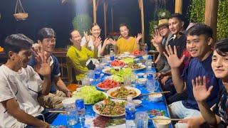 Cùng Chị Kim Loan Đến Thăm Nhà Chị Vân Nguyễn Thưởng Thức Bữa Tối Thật Ngon Với Các Món Ăn Đồng Quê