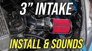 MazdaSpeed 3 INTAKE Makes PERFECT SOUNDS! | Install & Tuning