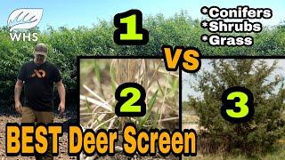 Top 3 Deer Habitat Screenings