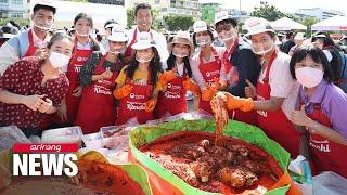 Koreans' staple food: Kimchi