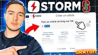 STORM : L'IA de Stanford Gratuite et Surpuissante ! Perplexity Gratuit ?