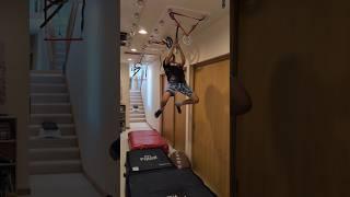NEW Tethered Rings obstacle tech line! #ninja #shorts