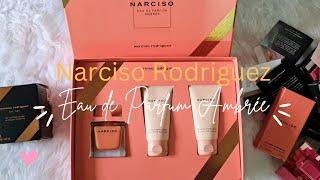 NARCISO RODRIGUEZ Eau de Parfum Ambrée Gift Set ( Unboxing and ASMR )