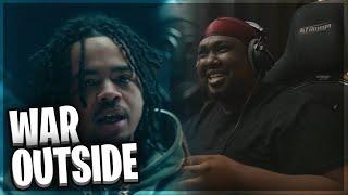 Loski - War Outside [Official Music Video] | @Loskiharlem #WarOutside (REACTION)