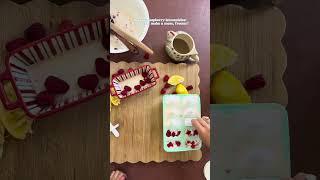 homemade raspberry lemonsicles & gardening