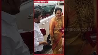 Bhagyaraj காலில் விழுந்து ஆசிர்வாதம் வாங்கிய Radha  Karthika Nair Wedding