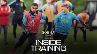 INSIDE TRAINING | All eyes on Bournemouth | Goals, skills, rondos and much more! | Premier League