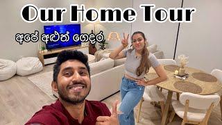 Our new home tour | අපේ අළුත් ගෙදර 🫶 | Life With KC