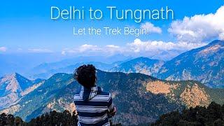 Let the Trek Begin!  | Delhi to Tungnath | The Ultimate Road Trip Adventure Part-3 | Tungnath Temple