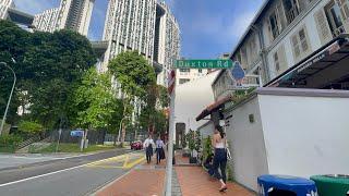  Duxton Hill Singapore Walking Tour [4K 60fps]