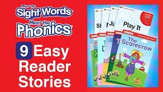 9 Easy Reader Stories | Meet the Sight Words & Meet the Phonics | Preschool Prep Company