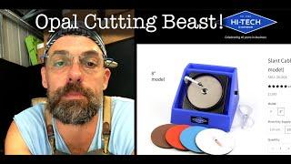 Unboxing Hi-Tech 8-Inch Slant Cabber: Affordable Opal Cutting Machine Overview