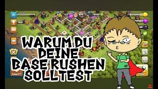 Vollhorst in Clash of Clans: Warum Du deine Base rushen solltest