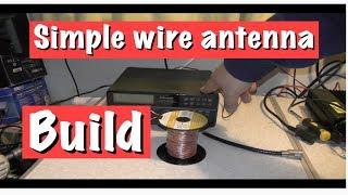 Long wire antenna build