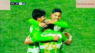 Tijuana vs Santos | Extended Highlights | Liga MX Clausura ( J12 ) | 16-03-2024