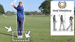 Try this Step-Through Golf Drill to Improve the Timing of your Hip Rotation