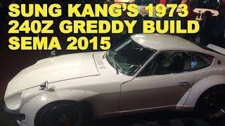 Sung Kang's 1973 240Z GReddy Build SEMA 2015 -EricTheCarGuy