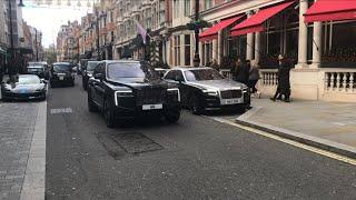 Luxury Cars In London | Sultana Of Brunei Phantom VI, Spectre, Mulsanne, Cullinan S2, Bentayga, GLS