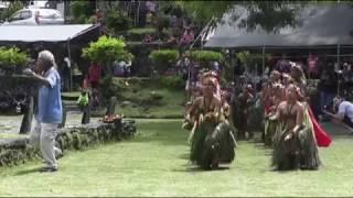 Captain O'keefe Honored at Yap Homecoming Festival