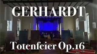 Paul Friedrich Ernst Gerhardt (1867 - 1946) - Totenfeier Op.16 (Sinfonische Dichtung für Orgel)