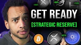 XRP, BTC & CRYPTO: STRATEGIC RESERVES INCOMING, I'M GETTING READY!