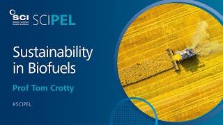 Sustainablity in Biofuels | Prof Tom Crotty | #SCIPEL 2013 | SCI Society of Chemical Industry