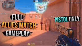 STANDOFF 2 | Full Allies Match Gameplay - PISTOL ONLY (+10 Kill)  | 0.29.1