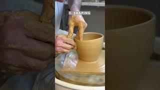 Beginners Guide to the Pottery Wheel  #shorts